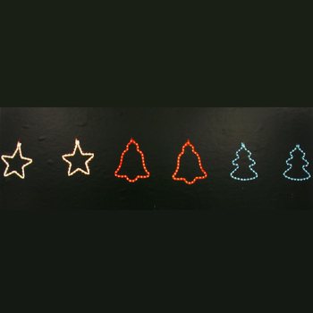 ILUMINAÇÃO DE NATAL COM FIGURAS
