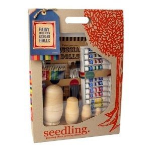 Kit de Atividades Seedling - Pinta as tuas Próprias Bonecas Russas Matrioska