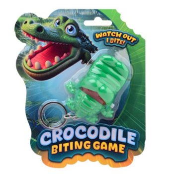 Jogo do Crocodilo que Morde Porta-chaves - no Cart&atilde;o (24 un.)