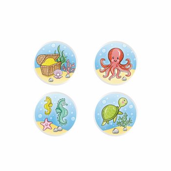 MIX SEA LIFE / ANIMAIS MARINHOS - BOLAS SALTITONAS Ø3.3 cm (100 un)