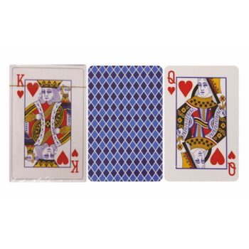 Cartas de jogar plastificadas em expositor (12 un.)