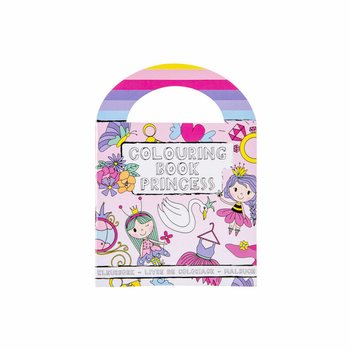 Livros de Colorir Princesas com Autocolantes (48 unid.)