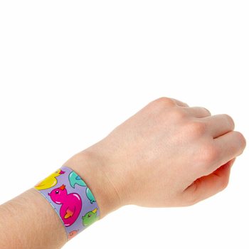 Pulseira Slap Patinhos (36 un.)