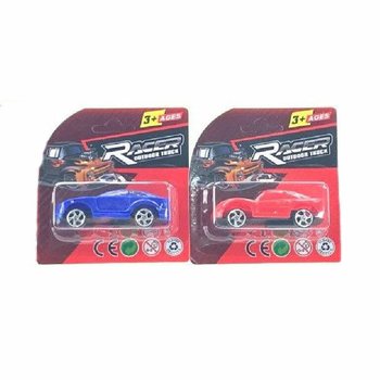 MIX CARROS DESPORTIVOS DE FRICÇÃO PULL BACK EM BLISTER (24 un.)