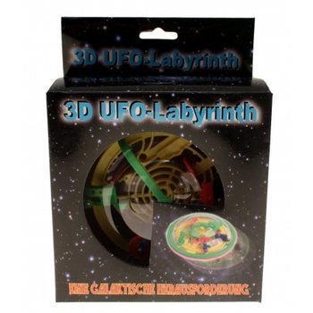 ***GADGET*** JOGO LABIRINTO UFO 3D GRANDE (3 un.)