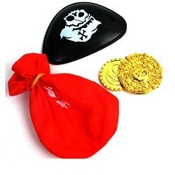 Conjunto de Pirata para Tômbola (48 un.)