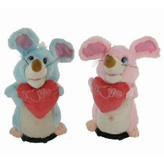 RATO GIRATÓRIO "I LOVE YOU"