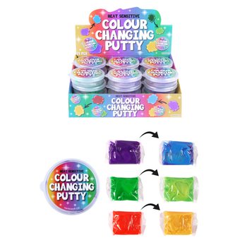 Putty Termossensível que Muda de Cor em Display (24 un.)