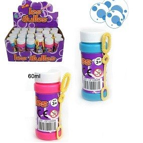BOLAS DE SABÃO, 60ML em EXPOSITOR (24 un.)