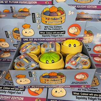 RAGE - Squishy Bun Dumplings GRANDES - ONE SET PU FOAM SQUISHY EDITION (12 un.)