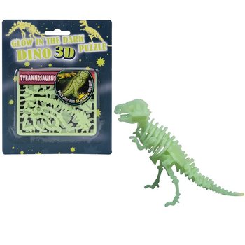 Puzzles 3D de Dinossauros que Brilham no Escuro (24 un.)