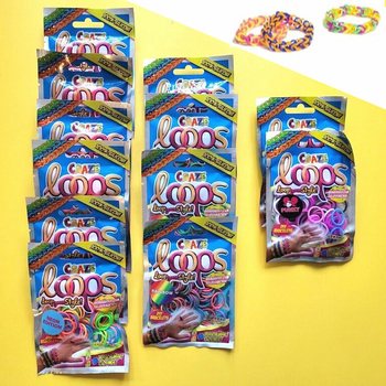 CRAZE LOOPS LOOM - SOBRES SURPRESA - EM EXPOSITOR (12 unidades)