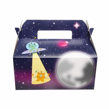 Caixas de Menu Infantil Espa&ccedil;o / Space - 22,5 x 12 x 9,5 cm (24 un.)