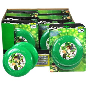 Conjunto de 2 Frisbees BEN10 em Carto (20 un.)