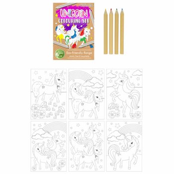 Conjunto de Desenho de Unic&oacute;rnio ECO-FRIENDLY (25 unid.)