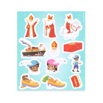 AUTOCOLANTES FUN STICKERS &ndash; MODELO: SINTERKLAAS (120 un.)