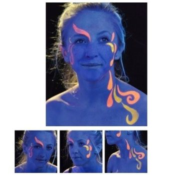 SNAZAROO - Pintura Facial UV Especial (6 un.)