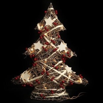 Grande &Aacute;rvore de Natal Decorativa Luminosa 50 cm (1 un.)