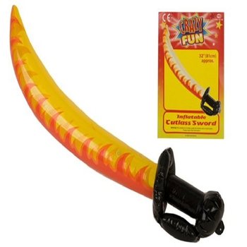Espada de pirata insuflável (12 un.)