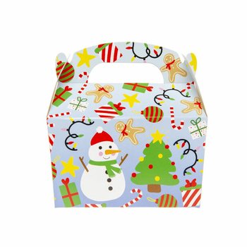 Caixas de Natal para Guloseimas (12 Unidades)