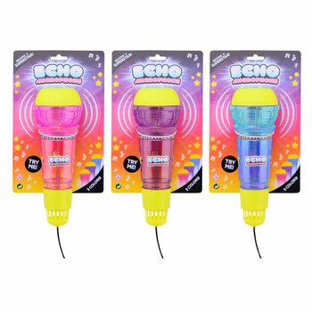 Microfone XXL com Eco em Cart&atilde;o (12 unidades)