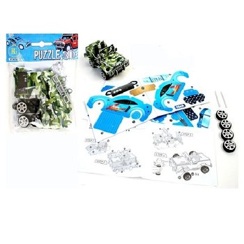 Constrói o teu próprio carro 3D (48 un.)