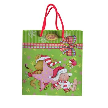 SACOS DE EMBALAGEM DE NATAL 8 x 19.5 x 21 CM. (6 unid.)