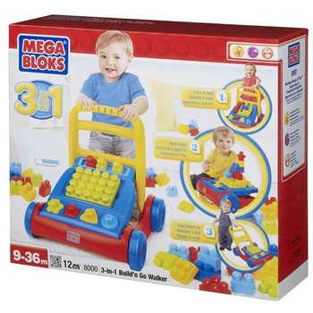 Andador 3 em 1 MEGA BLOKS Build'n Go Walker - 8000