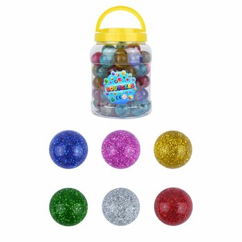 Bolas Saltitonas com Brilho Ø3,3cm (72 unidades)