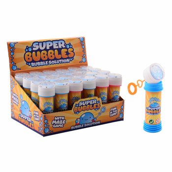 AQUA FUN - BOLAS DE SAB&Atilde;O, 60ML COM JOGO DE PACI&Ecirc;NCIA EM EXPOSITOR (24 un.)