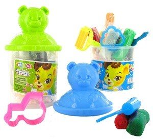 Conjunto de Plasticina - Modelo Urso (12 un.)