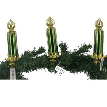 3 Velas Decorativas para &Aacute;rvore de Natal com Clip (6 un.)
