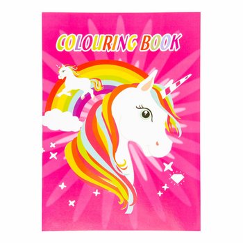 Livro de Colorir Unic&oacute;rnio A4 com Autocolantes (12 unidades)
