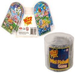 MINI JOGO DE FLIPPER EM TUBO (48 un.)