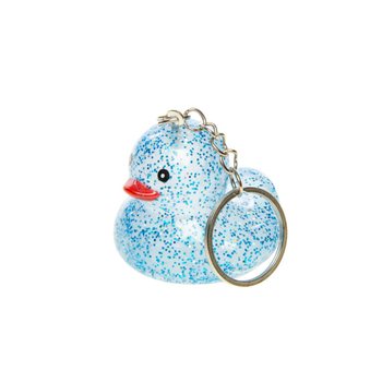 Porta-chaves de Patinho com Glitter - Cores Sortidas (12 un.)