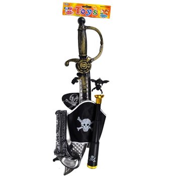 CONJUNTO DE PIRATA COM ACESSÓRIOS