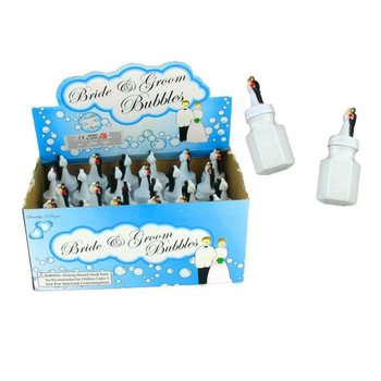 BOLHAS DE SABÃO PARA CASAMENTO - NOIVOS (24 un.)