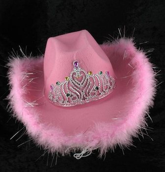 CHAP&Eacute;U DE COWBOY - COR-DE-ROSA (6 un.)