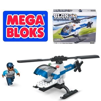 MEGA BLOKS - 2413 POLICE FORCE CHOPPER Helicóptero da Polícia (2 uni.)
