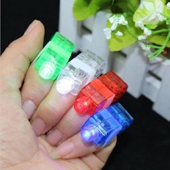 LUZES LED PARA DEDOS 4 PEÇAS (12 conjuntos)