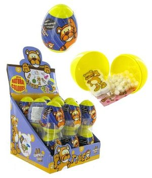 Ovo Surpresa Tigre com Doces (18 unid.)