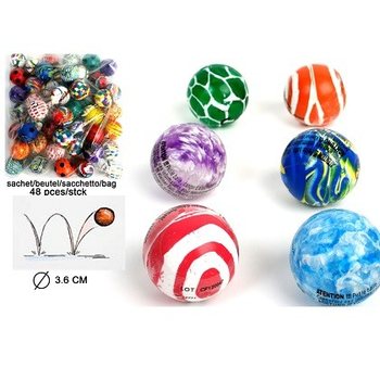 MIX BOLAS SALTITONAS - Ø 3.6 CM (48 un)