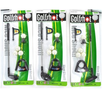 CONJUNTO DE GOLFE EM CARTÃO (2 un.)