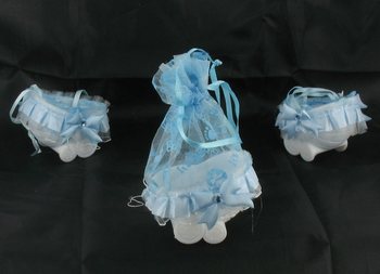 CARRINHO DE BEBÉ DECORATIV - AZUL BEBÉ (20 un.)