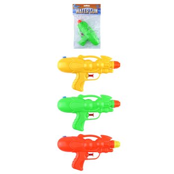 Pistola de &Aacute;gua - 17cm - Cores Sortidas (12 un.)