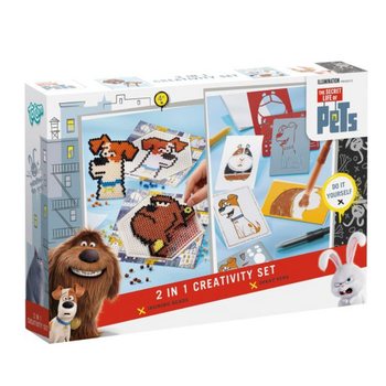 THE SECRET LIFE OF PETS - Conjunto Criativo 2 em 1 (2 unidades)