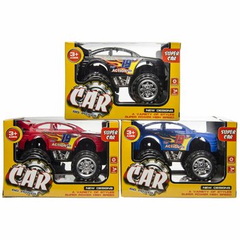 Monster Truck em Caixa de Exposição (6 unidades)