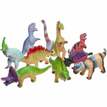 Mundo dos Dinossauros: Grandes Figuras de Dinossauros - Mix em Display (12 un.)