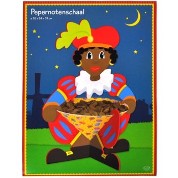 Ta&ccedil;a Grande de Pepernoten S&atilde;o Nicolau 26 x 24 x 33 cm (6 un.)
