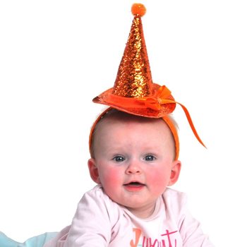 Diadema com Chapéu Laranja (12 un.)